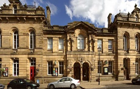 Outside the Queens Hall